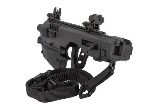Command Arms micro conversion kit XD9 with folding sights